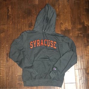 Syracuse University Grey Champion Hoodie (Unisex)